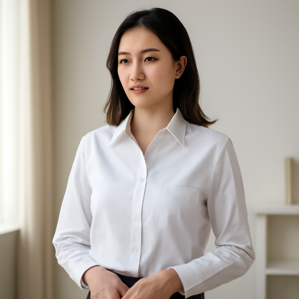 여성화이트셔츠 대표 이미지